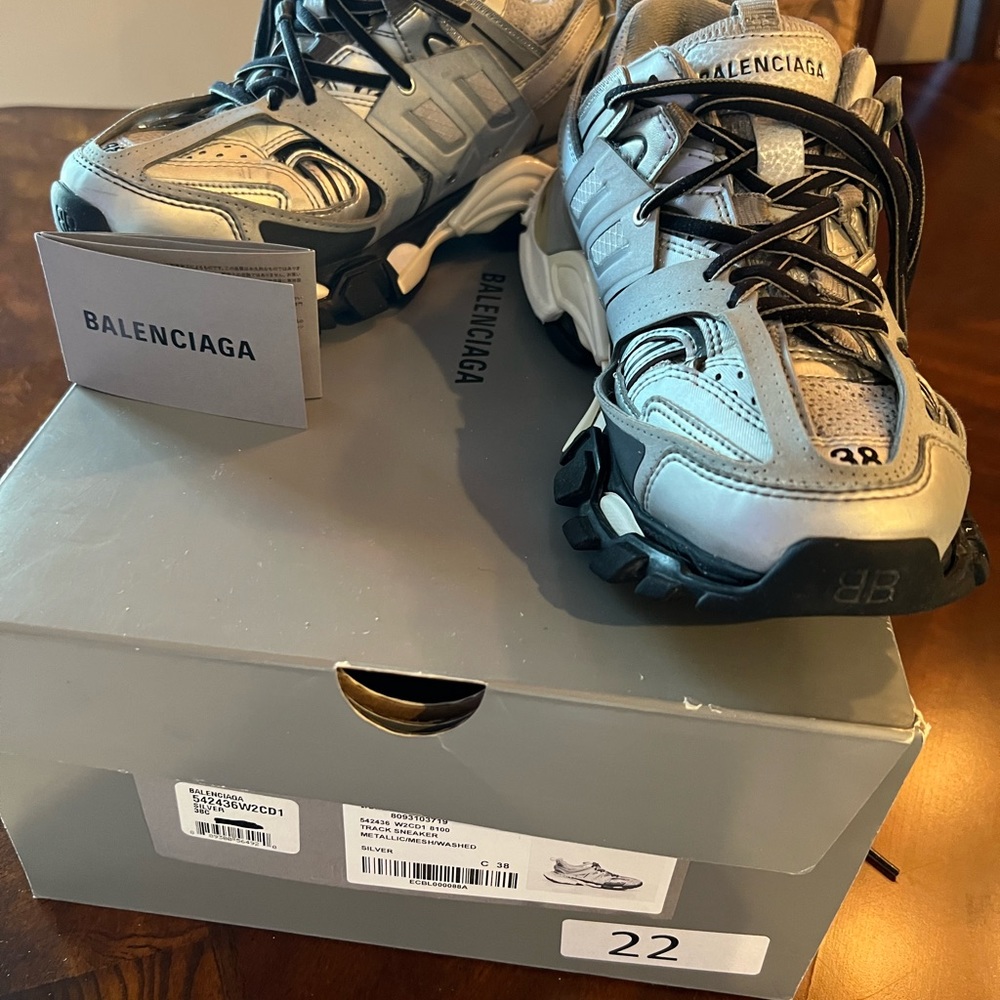 Balenciaga Track Panelled Chunky Sneakers